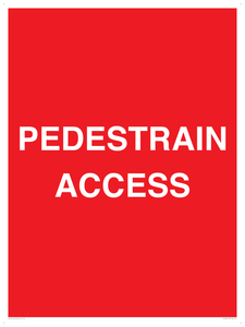 PEDESTRAIN ACCESS